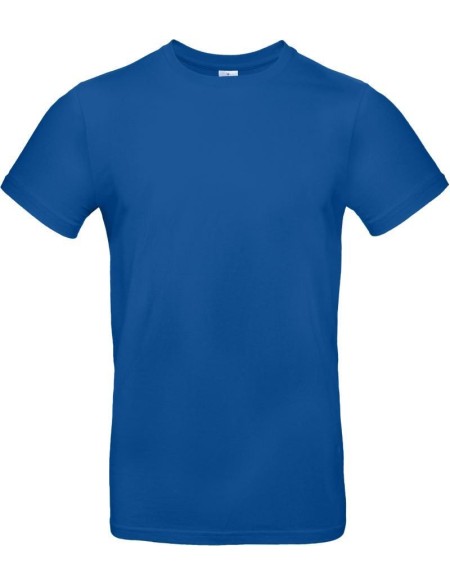 T-Shirt aus schwerer Baumwolle E190 Kobaltblau