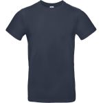 T-Shirt aus schwerer Baumwolle E190 in Marineblau