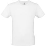 T-Shirt aus leichter Baumwolle E150 weiß