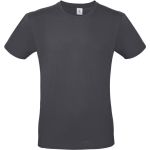 T-Shirt aus heller Baumwolle E150 Dunkelgrau