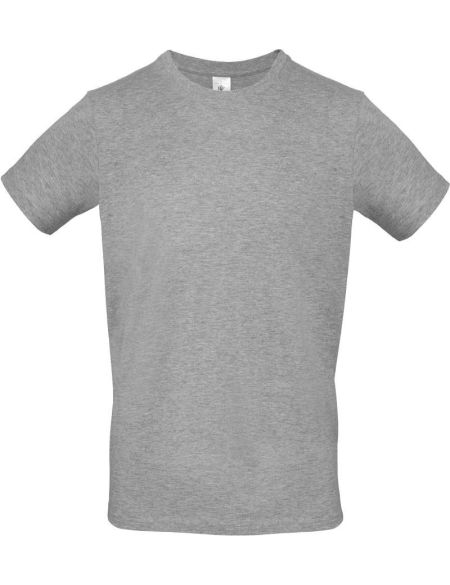 T-Shirt aus leichter Baumwolle E150 weiß