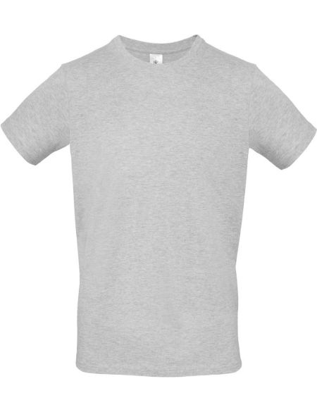 T-Shirt aus leichter Baumwolle E150 Asche