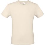 T-Shirt aus leichter Baumwolle E150 natur