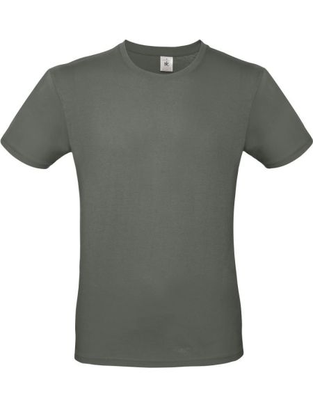 T-Shirt aus leichter Baumwolle E150 Millennial Khaki