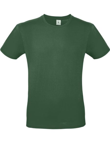 T-Shirt aus leichter Baumwolle E150 flaschengrün