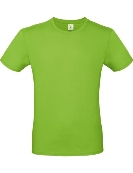 T-Shirt aus leichter Baumwolle E150 Orchideengrün