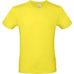 T-Shirt aus leichter Baumwolle E150 Solargelb