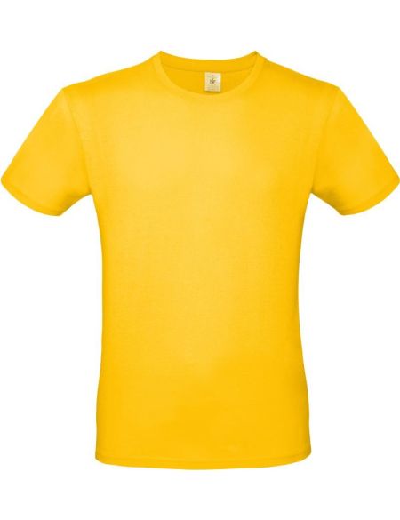 T-Shirt aus leichter Baumwolle E150 Gold