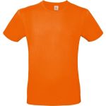 T-Shirt aus leichter Baumwolle E150 Orange