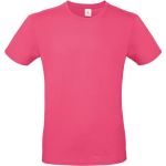T-Shirt aus leichter Baumwolle E150 in Fuchsia
