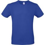 T-Shirt aus leichter Baumwolle E150 Kobaltblau