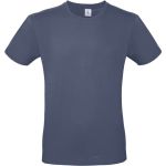 T-Shirt aus leichtem Baumwoll-Denim E150