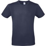 T-Shirt aus leichter Baumwolle E150 in Marineblau