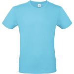T-Shirt aus leichter Baumwolle E150 Türkis