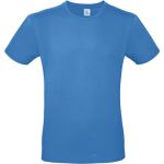 T-Shirt aus leichter Baumwolle E150 Azure