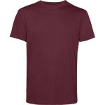 Leichtes Baumwoll-T-Shirt Inspire E150 Burgunderrot