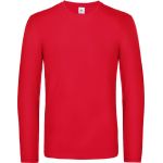 Langärmliges T-Shirt aus schwerer Baumwolle E190 LSL rot
