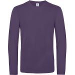 Schweres Baumwoll-Langarm-T-Shirt E190 LSL in Urban Purple