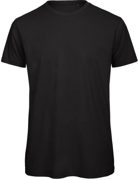 Herren T-Shirt Medium Fit aus Bio-Baumwolle Inspire T Herren schwarz