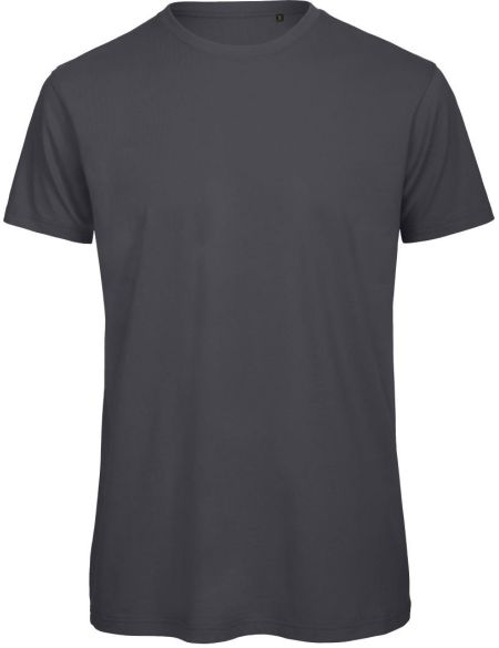 Herren T-Shirt Medium Fit aus Bio-Baumwolle Inspire T Herren dunkelgrau