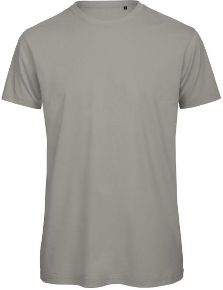 Herren T-Shirt Medium Fit aus Bio-Baumwolle Inspire T Herren hellgrau