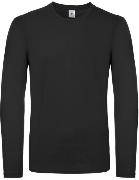 T-Shirt mit langen Ärmeln E150 LSL schwarz