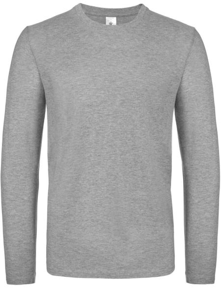 T-Shirt mit langen Ärmeln E150 LSL Sportgrau
