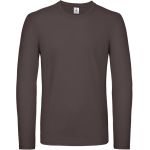 T-Shirt mit langen Ärmeln E150 LSL Bärenbraun