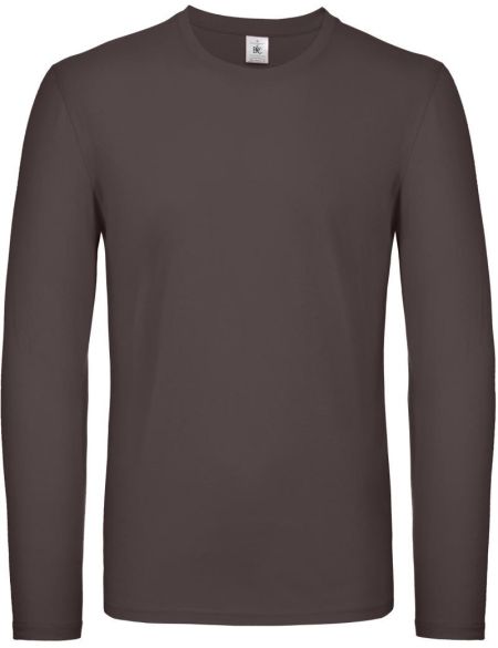 T-Shirt mit langen Ärmeln E150 LSL Bärenbraun