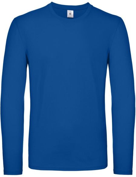 Langarm-T-Shirt E150 LSL Königsblau