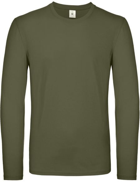 Langarm-T-Shirt E150 LSL Urban Khaki