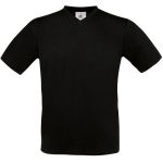 T-Shirt mit V-Ausschnitt Exact V-Neck schwarz