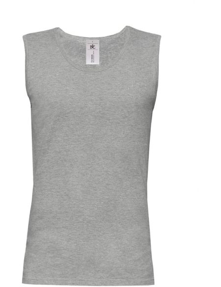 Unterhemd Herren Athletic Move Sport grau