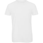 Herren T-Shirt Triblend Herren weiß