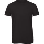 Herren T-Shirt Triblend Herren schwarz