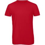 Herren T-Shirt Triblend Herren rot