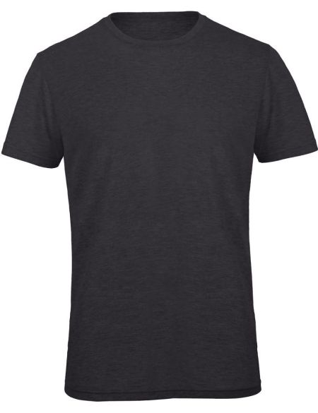 Herren-T-Shirt Triblend Men Heather Navy
