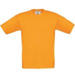 Kinder-T-Shirt aus schwerer Baumwolle Exact 190 Kids Orange