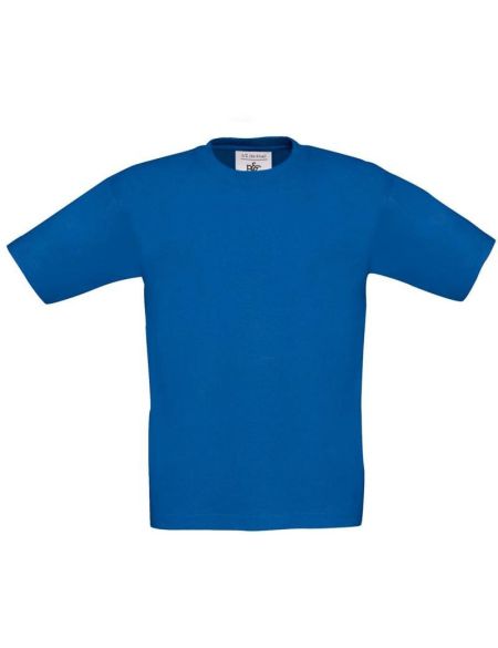 Kinder-T-Shirt aus schwerer Baumwolle Exact 190 Kids Königsblau