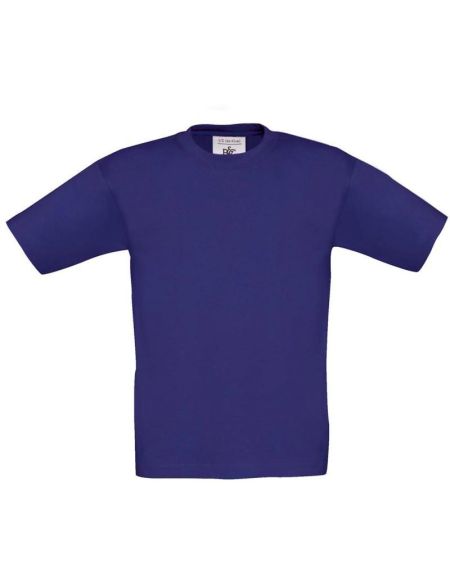 Kinder-T-Shirt aus schwerer Baumwolle Exact 190 Kids Indigo