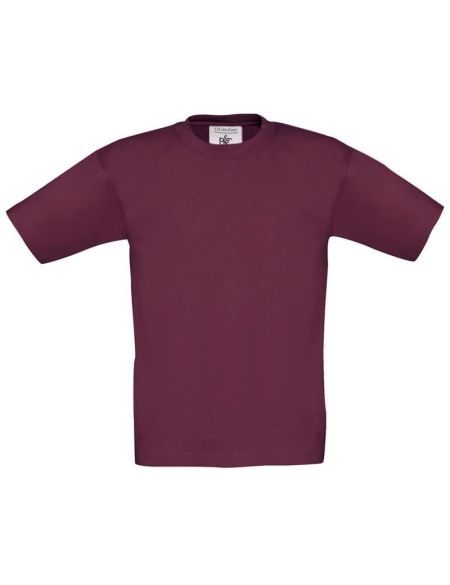 Kinder-T-Shirt Exact 150 Kids Burgunderrot