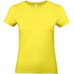 Damen-T-Shirt aus schwerer Baumwolle E190 Damen Solargelb