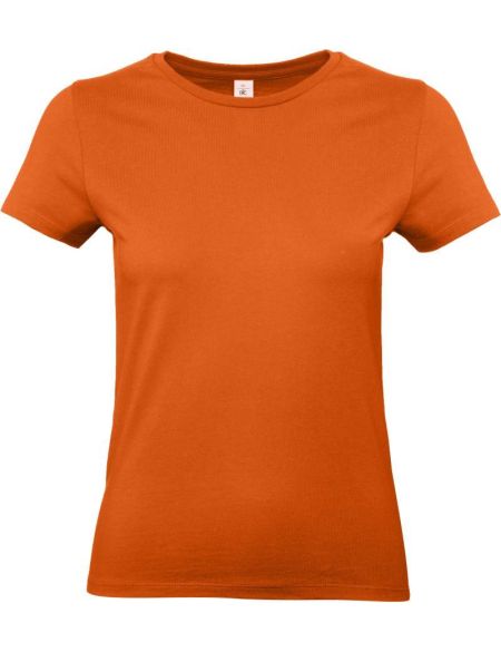 Damen-T-Shirt aus schwerer Baumwolle E190 Women Urban Orange
