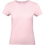 Damen-T-Shirt aus schwerer Baumwolle E190 Damen Orchideenrosa