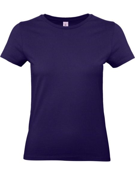 Damen-T-Shirt aus schwerer Baumwolle E190 Women Urban Purple