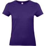 Damen-T-Shirt aus schwerer Baumwolle E190 Women in strahlendem Lila