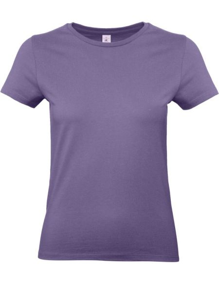 Damen-T-Shirt aus schwerer Baumwolle E190 Women Millennial Lilac