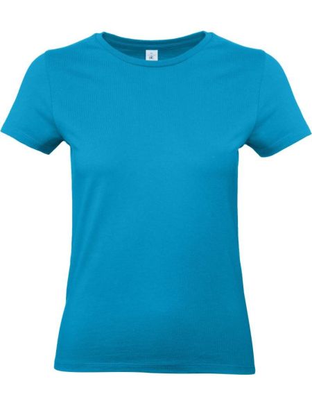 Damen-T-Shirt aus schwerer Baumwolle E190 Women Atoll