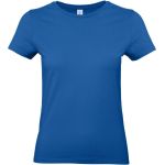 Damen-T-Shirt aus schwerer Baumwolle E190 Damen Königsblau