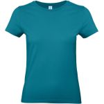 Damen-T-Shirt aus schwerer Baumwolle E190 Divablau
